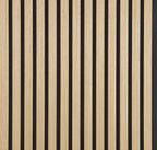 Stilpanel™ Premium Acoustic Slat Panel — Walnut